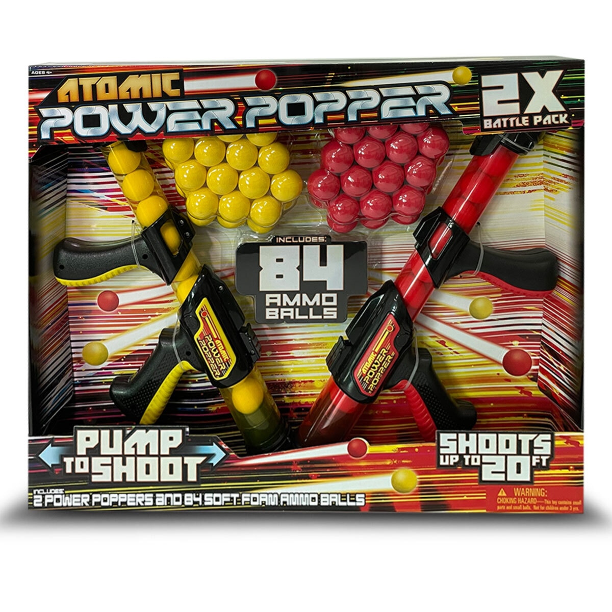 Atomic Power Popper, Paquete de Lanzadores de Proyectiles 