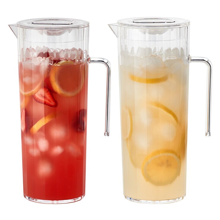 Jarras de Acrílico de 1.9L, 2 piezas Jarras de Acrílico de 1.9L, 2 piezas