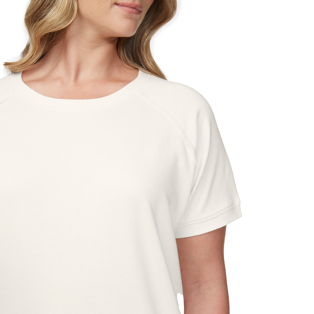 Buffalo David Bitton Sudadera para Dama Blanco Extra Grande