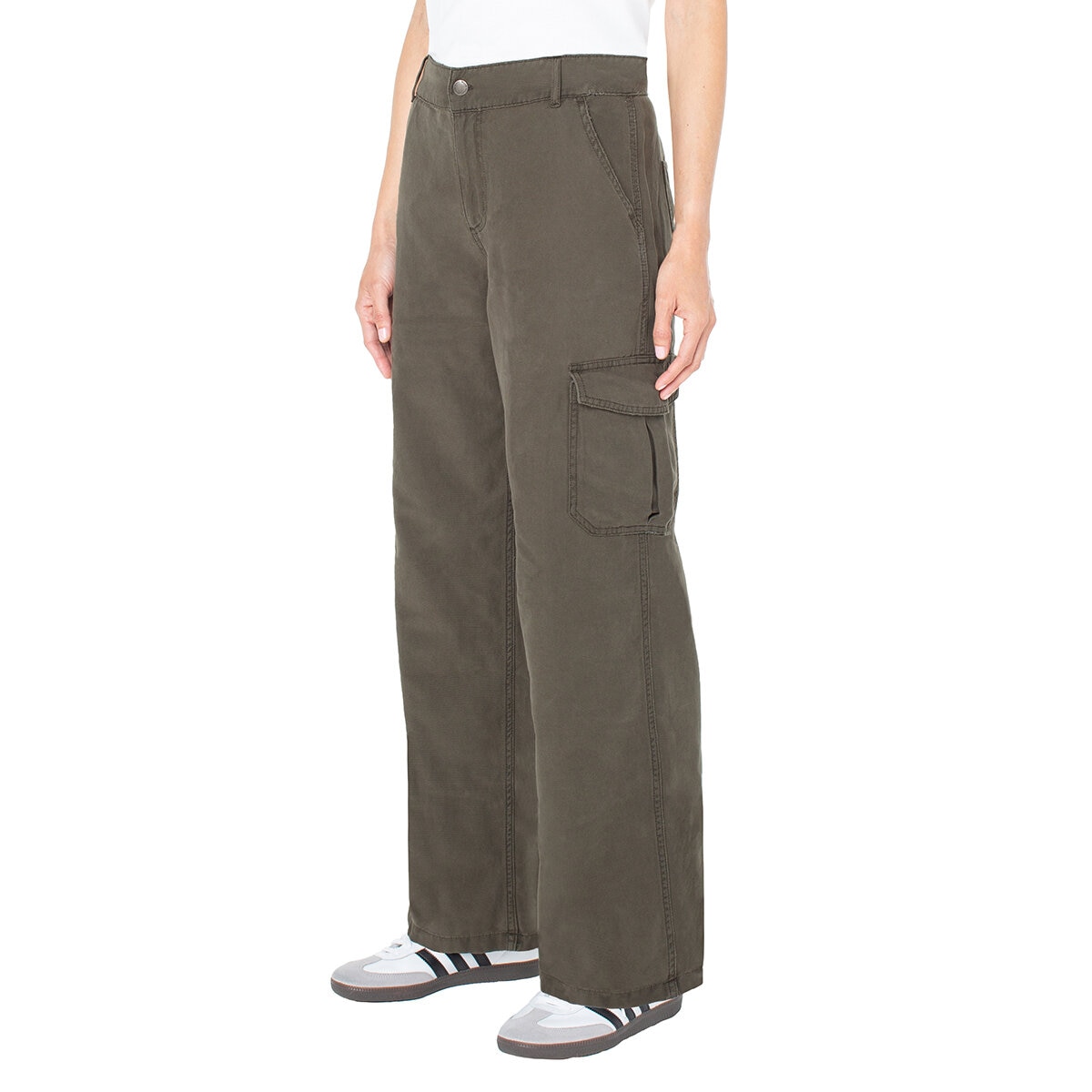 Well Worn Pantalones para Dama verde 6