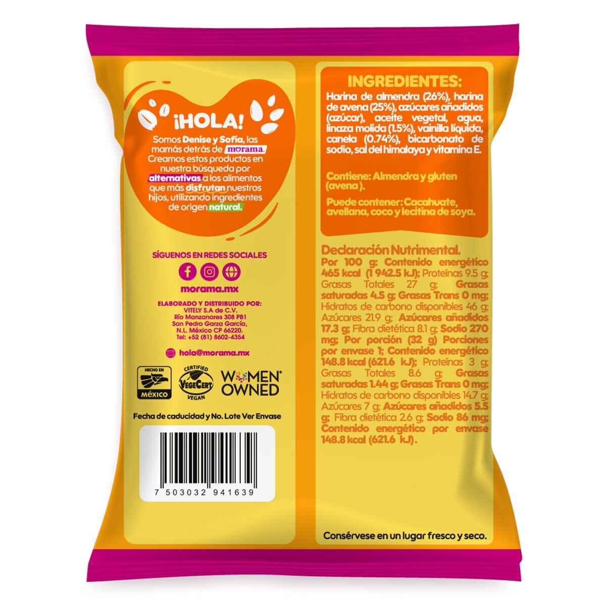 Morama Galletas Canela 384 g