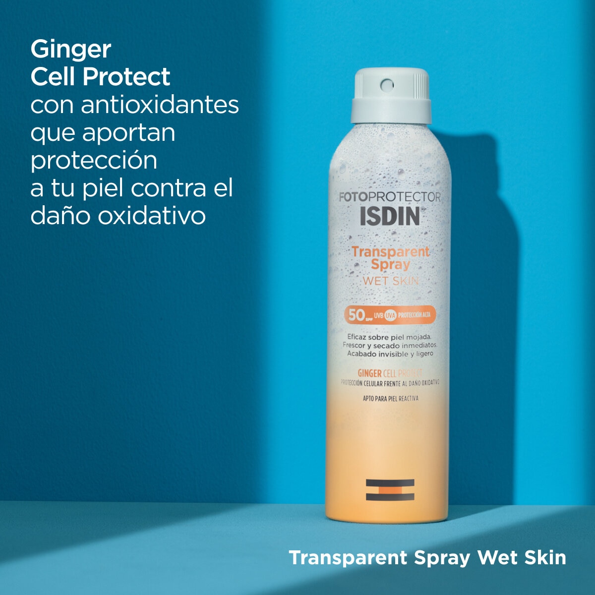 Isdin Fotoprotector Transparent Spray Wet Skin 200 ml