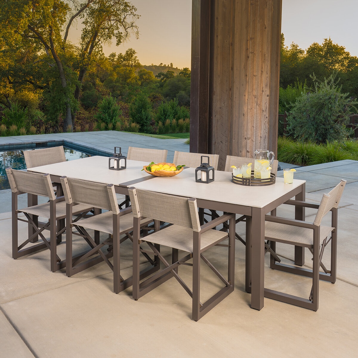 SunVilla, Anchor Comedor para Exterior de 9 Piezas