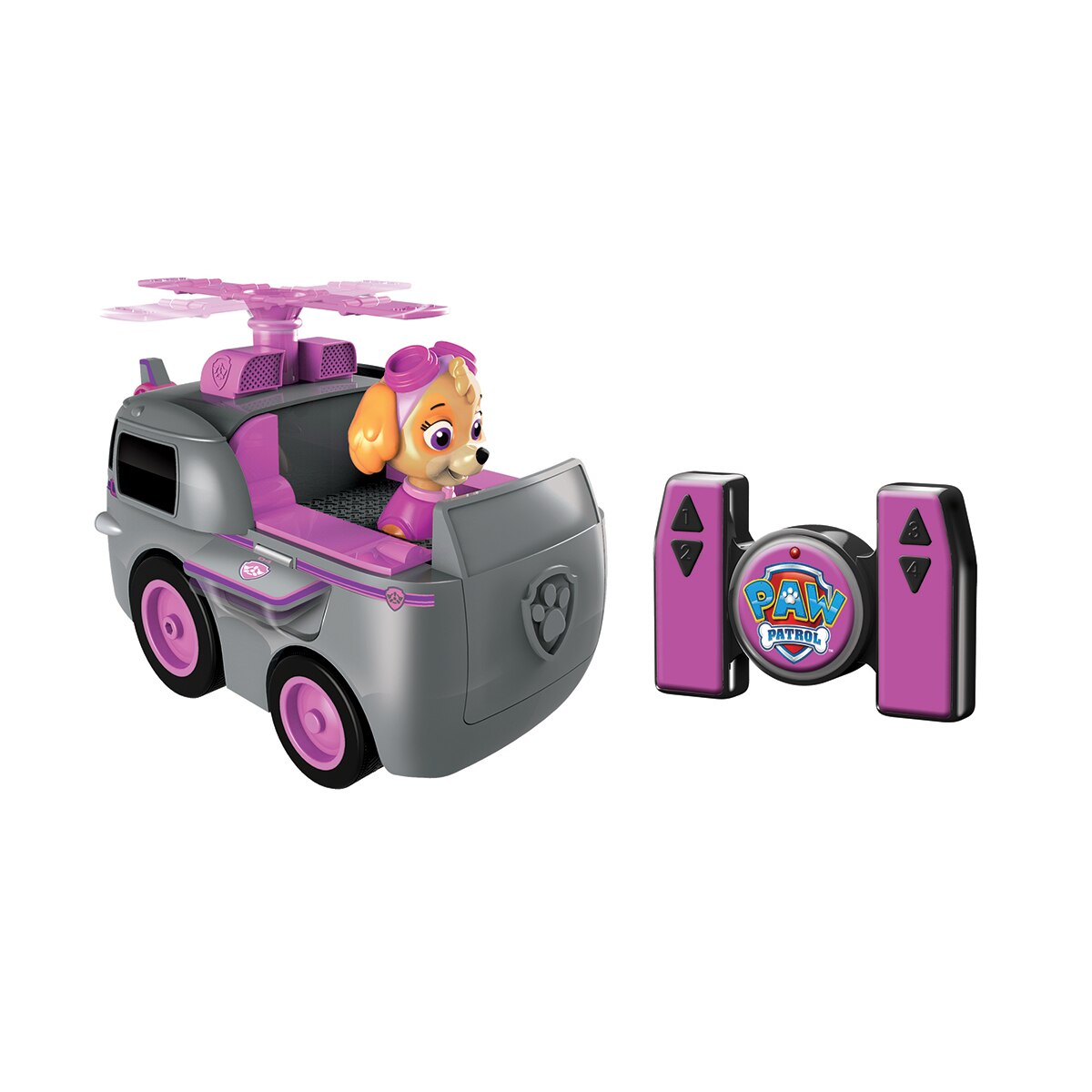 auto a control remoto niña