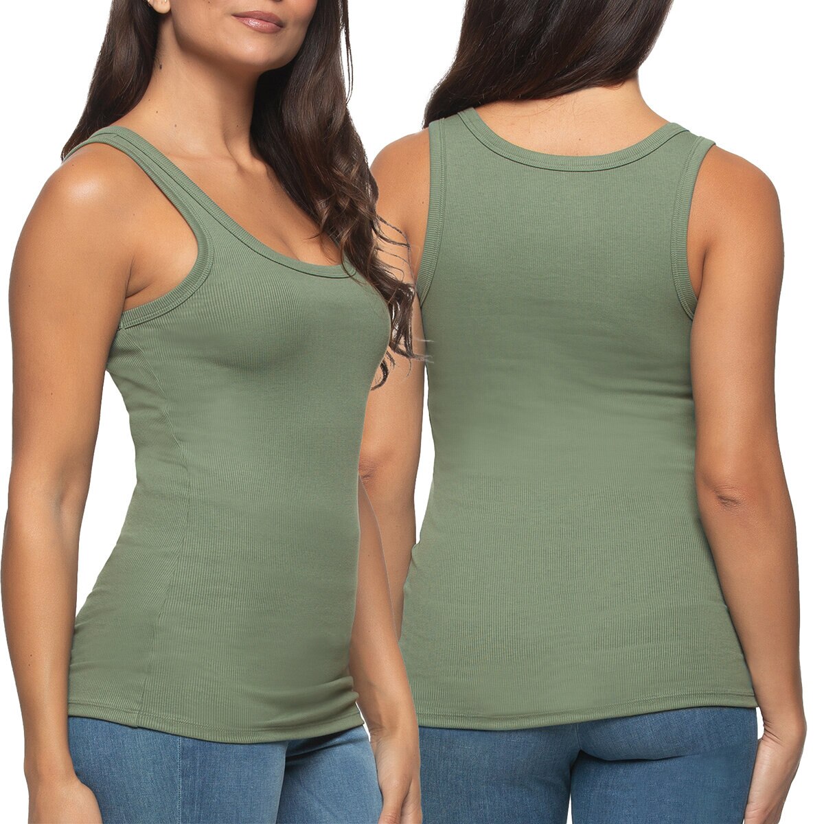 Black Bow Playera para Dama 3 piezas Verde Extra Grande