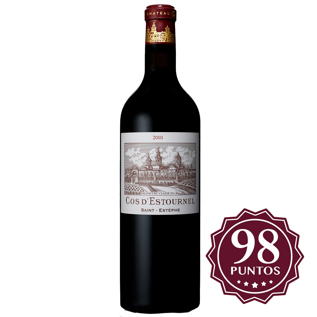 Vino Tinto Chateau Cos D'Estournel 3/750ml