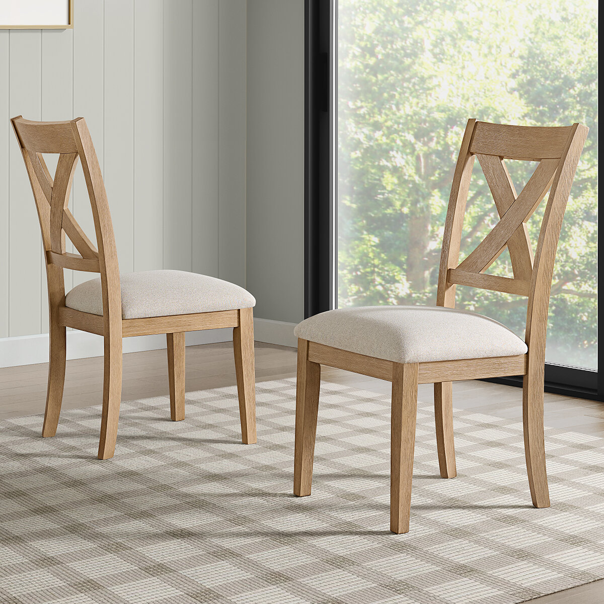 Bayside Furnishings, Augusta, Juego de Comedor de 7 piezas