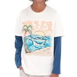 Hangten Playeras 2 piezas para Niños y Niñas Naranja / Blanco 14 / 16 Años