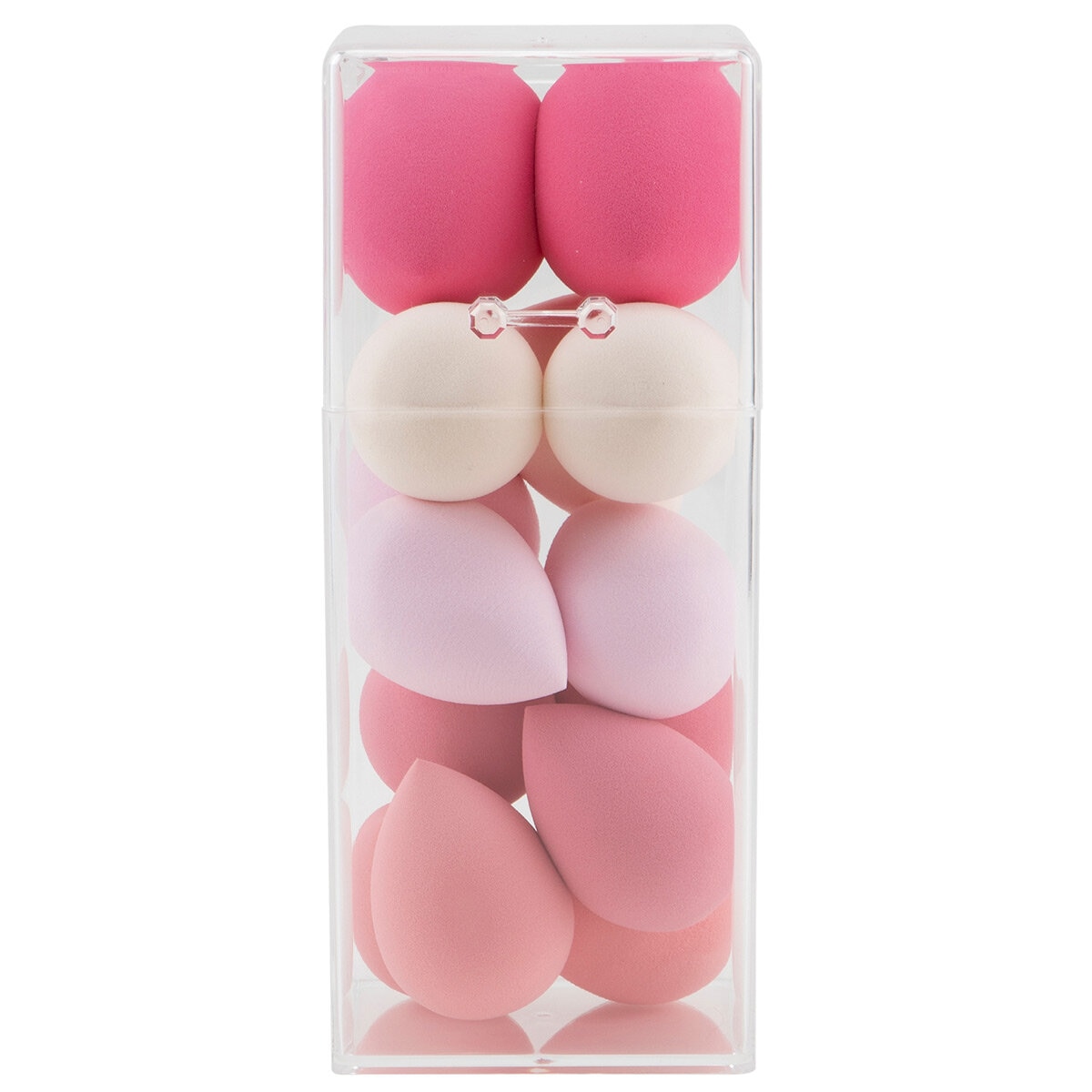 Thinkspace Beauty Set de 14 Esponjas para Maquillaje Color Rosa