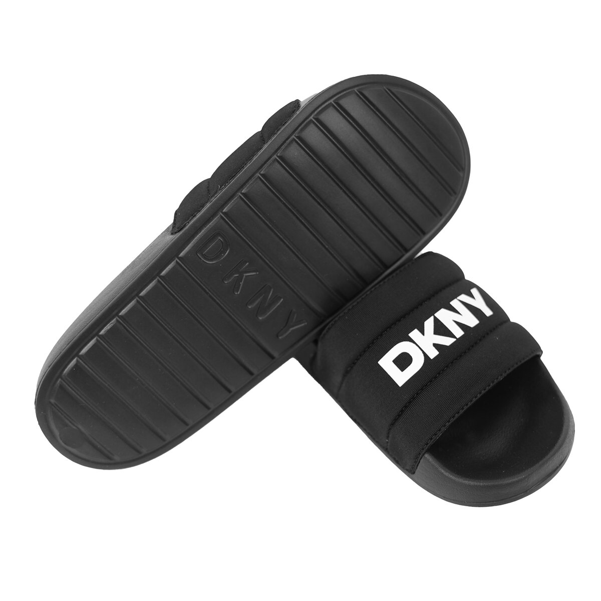 DKNY Sandalia para Dama Negro MEX 23.5 / US 6.5