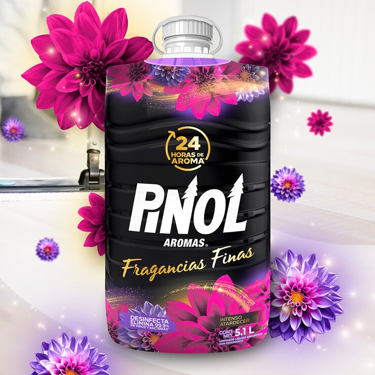 Pinol Limpiador Multiusos Aroma Fragancias Finas 5.1 l