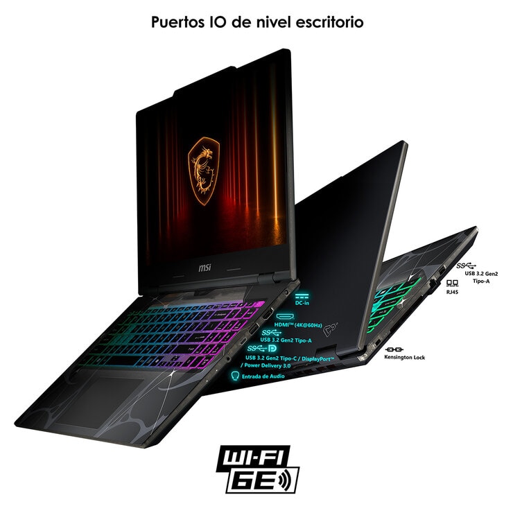 MSI Cyborg 15 Laptop Gaming 15.6" FHD Intel Core 7 16GB 512GB SSD