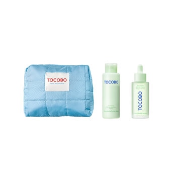 Tocobo, Cica Duo, Set de 2 piezas, Limpiador Facial y Suero Facial