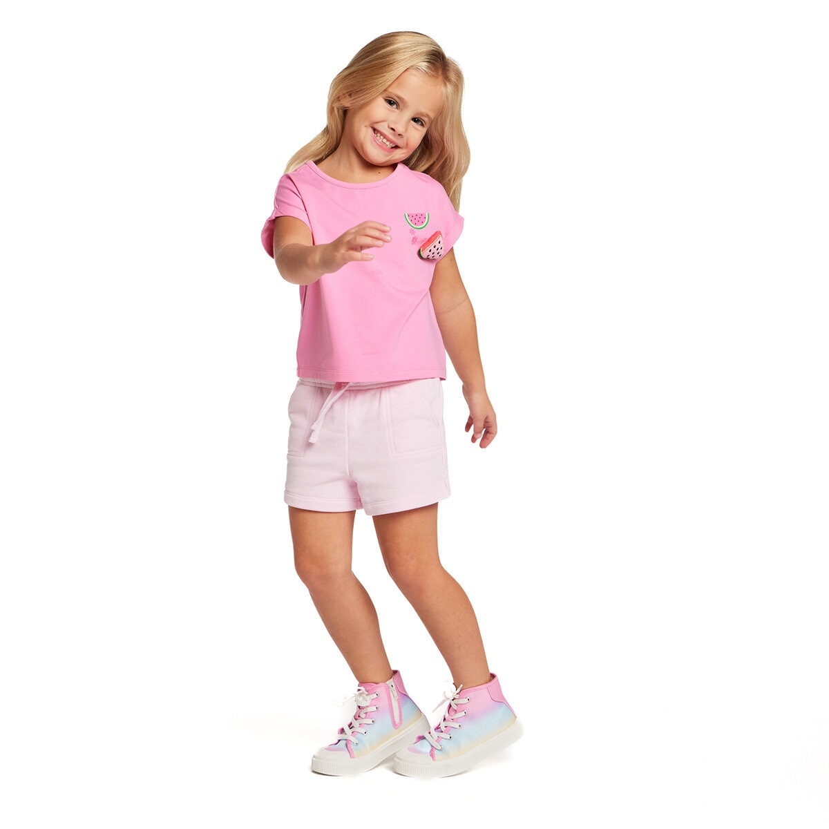 Andy & Evan Conjunto de 2 piezas para Niños y Niñas Rosa 6 Años