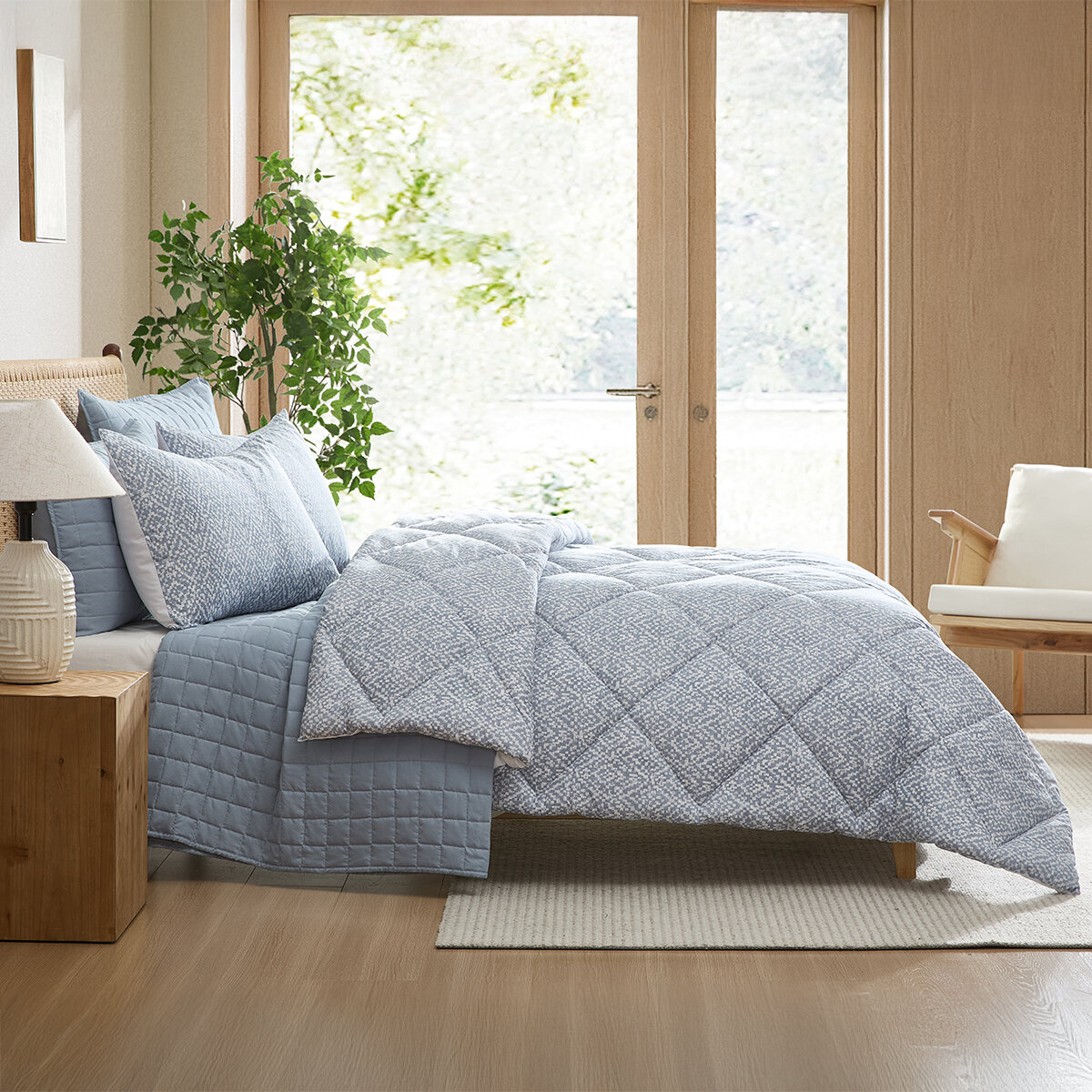 Juego de Edredón Queen de 6 piezas, Varios Modelos