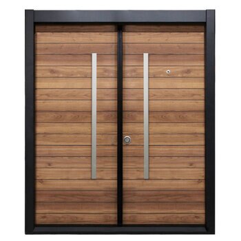 International Door Supply, Puerta De Alta Seguridad Condesa Doble Derecha