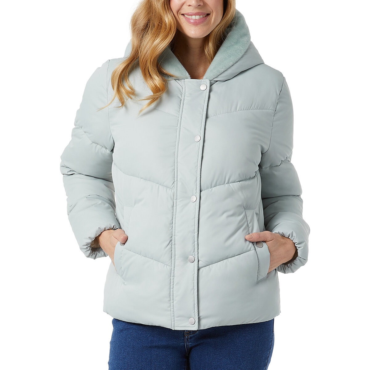 32 Degrees Heat Chamarra para Dama Verde Mediana 32 Degrees Heat Chamarra para Dama Verde Mediana