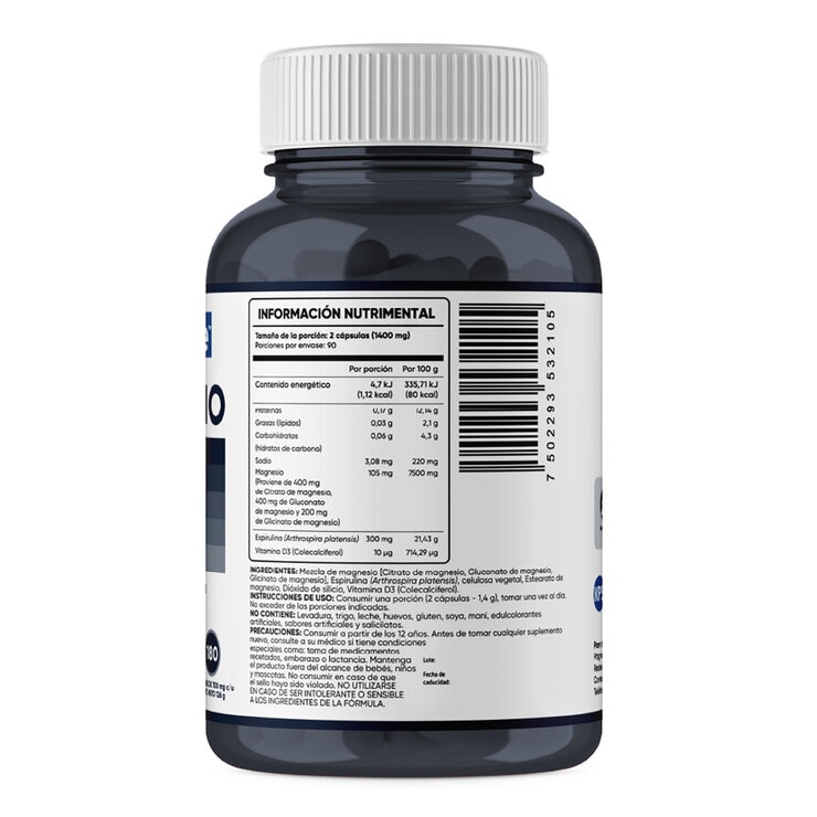 Multiblue Magnesio 180 Cápsulas