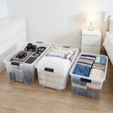 AG Box, Set de 3 Cajas Organizadoras, 52L, 70L y 90L.