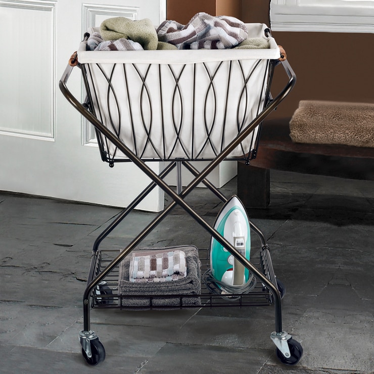 Artesa, Carro de Lavandería con Bolsa de Tela | Costco México