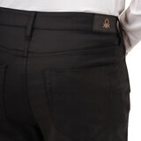 United Colors of Benetton Pantalones para Caballero Negro 36 x 32