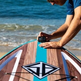 Scott Burke Tabla de Surf con Remo Atlantic