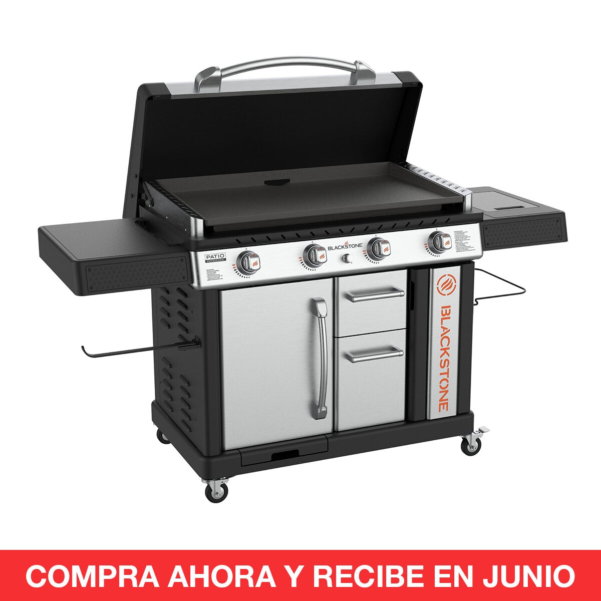 Blackstone, Plancha de Gas con Gabinete Profesional de 36"