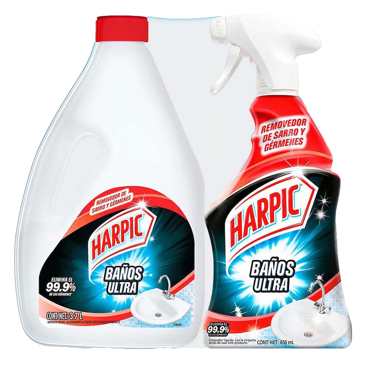 Harpic Líquido Limpiador para Baños Ultra 3.7 l