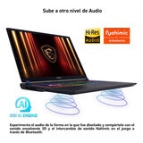 MSI Vector 16 Laptop Gaming 16" QHD+ Intel Core Ultra 9 32GB 1TB SSD