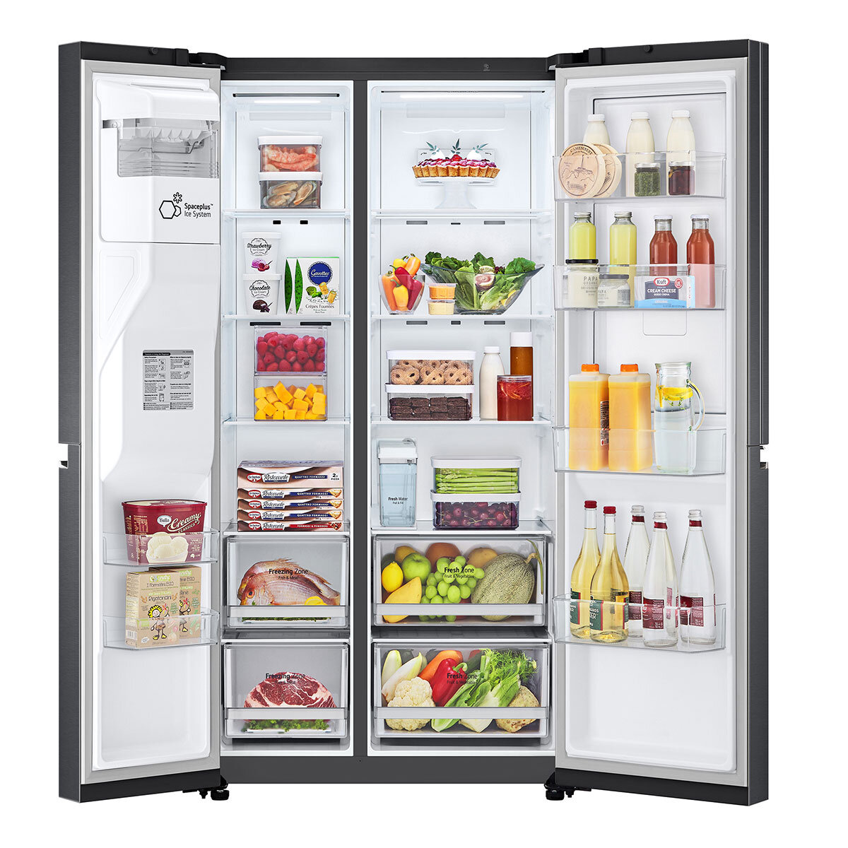 LG Refrigerador 22' Duplex Door in Door con Dispensador de agua