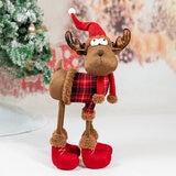 Alce Navideño de Peluche 81 cm, Marrón