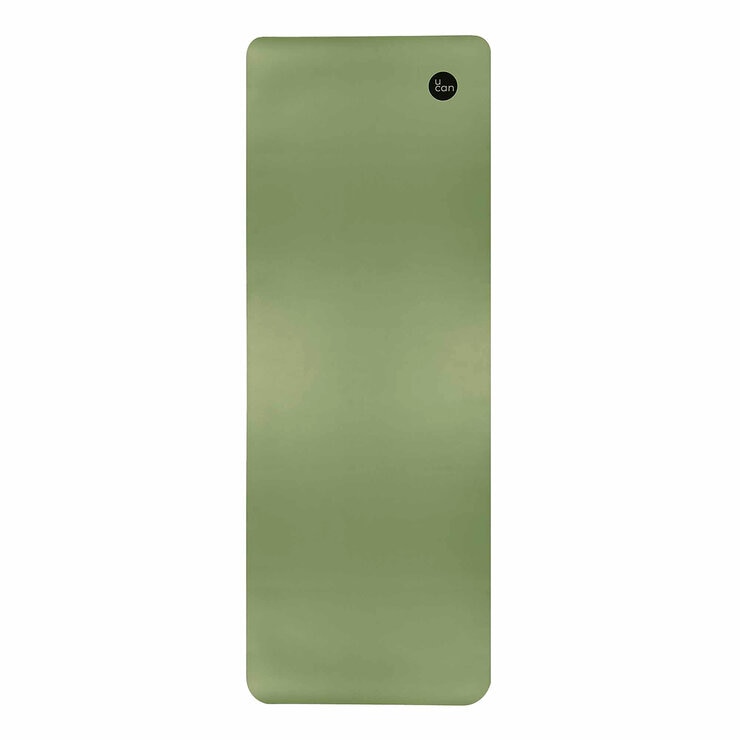 UCan Tapete para Yoga con Strap Verde Militar