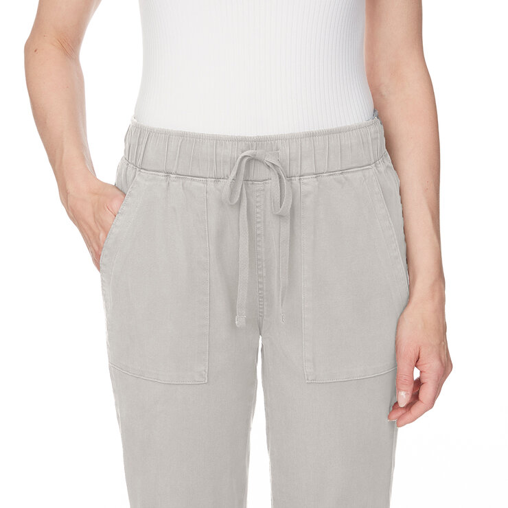 Buffalo David Bitton Pantalón para Dama Gris Mediana