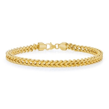 Pulsera para Caballero, Oro Amarillo de 14K