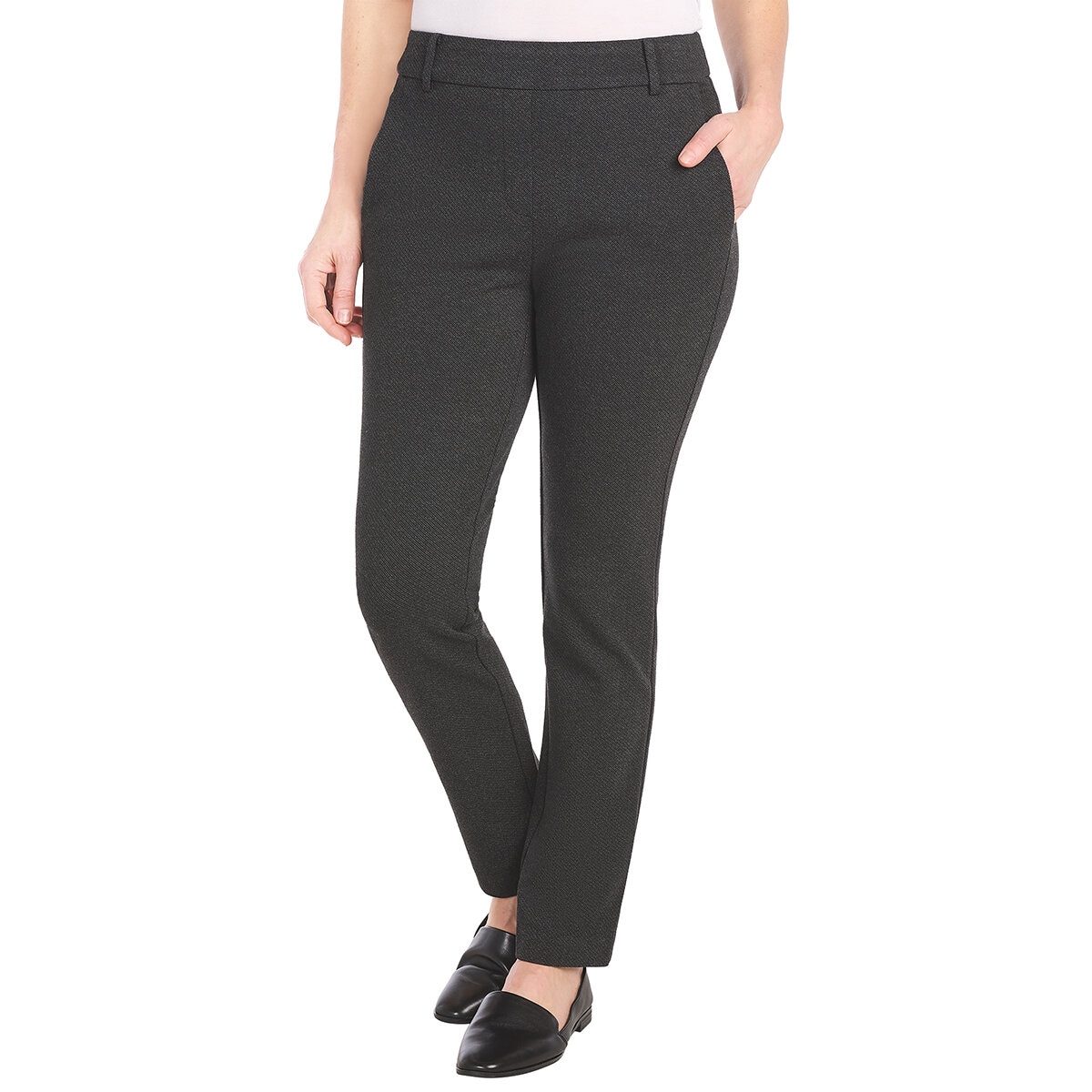 Dalia Pantalones para Dama gris mediana