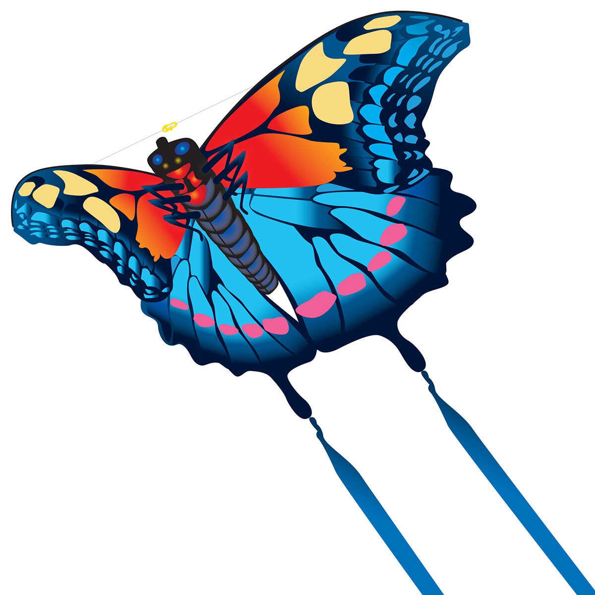 Brainstorm Papalote de Nylon Tamaño Gigante: Mariposa