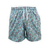 Ocean Slave, Traje de Baño Modelo Calaveras Baby Blue, para Caballero en Varias Tallas