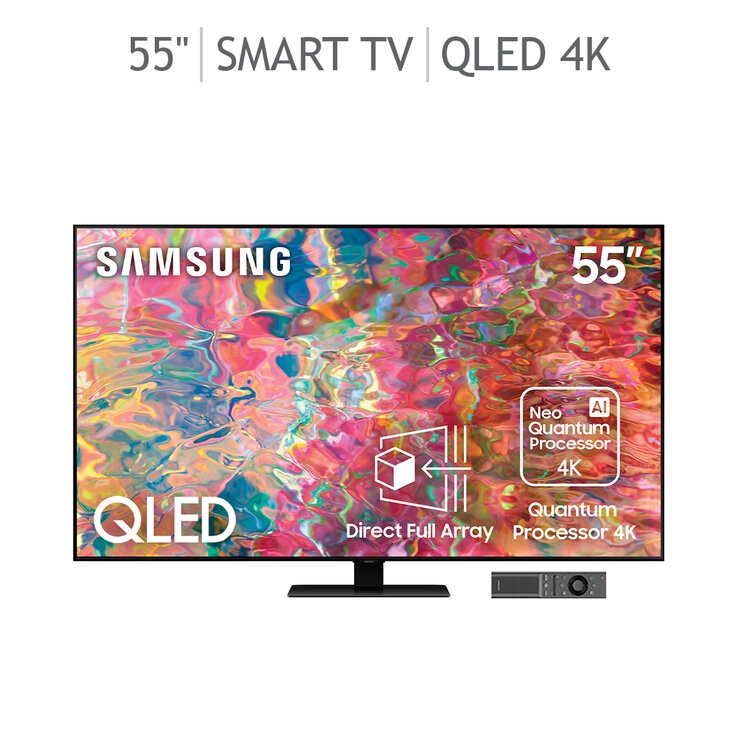 Samsung Pantalla 55" QLED 4K UHD Smart TV