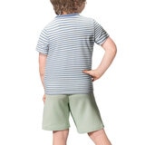 Nicole Miller Conjunto de 6 Piezas para Niños y Niñas Azul / Verde / Gris 4 Años Nicole Miller Conjunto de 6 Piezas para Niños y Niñas Azul / Verde / Gris 4 Años