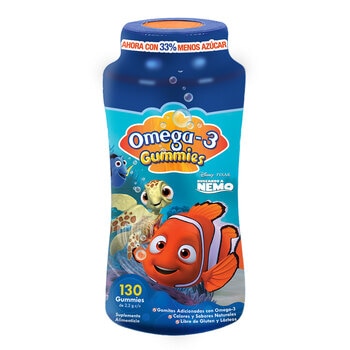 Nemo Omega-3 DHA Frasco de 130 Gomitas