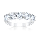 Anillo, Diamantes 2.50ctw, Platino