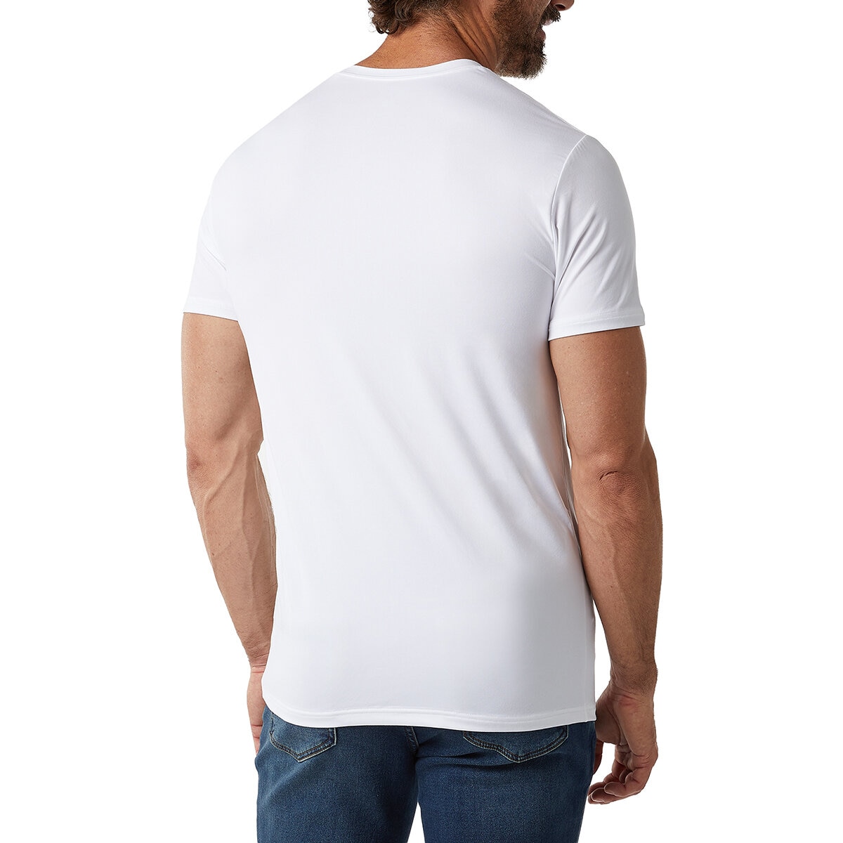 32 Degrees Cool Playera para Caballero Blanco Grande
