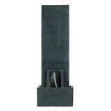 Green Market, Fuente de Pared Negra con Iluminación LED Green Market, Fuente de Pared Negra con Iluminación LED