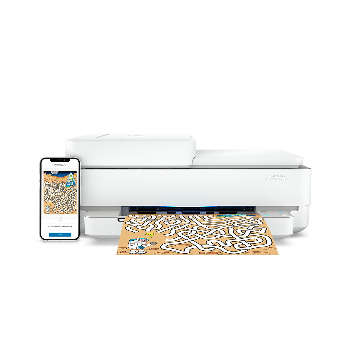 HP Multifuncional Deskjet Plus Ink Advantage 6475