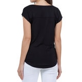 Cristina B Blusa para Dama Negro Mediana