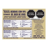 Welch´s Bebida Espumosa de Uva sin Alcohol 3 pzas de 750 ml