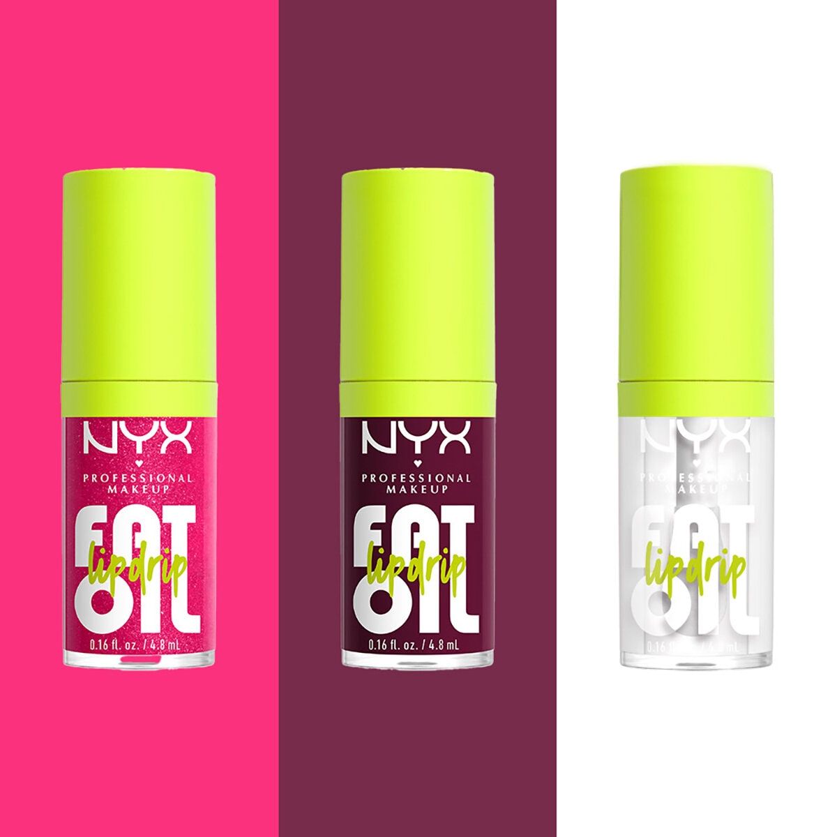 NYX Fat Oil Lip Drip 3 pzas