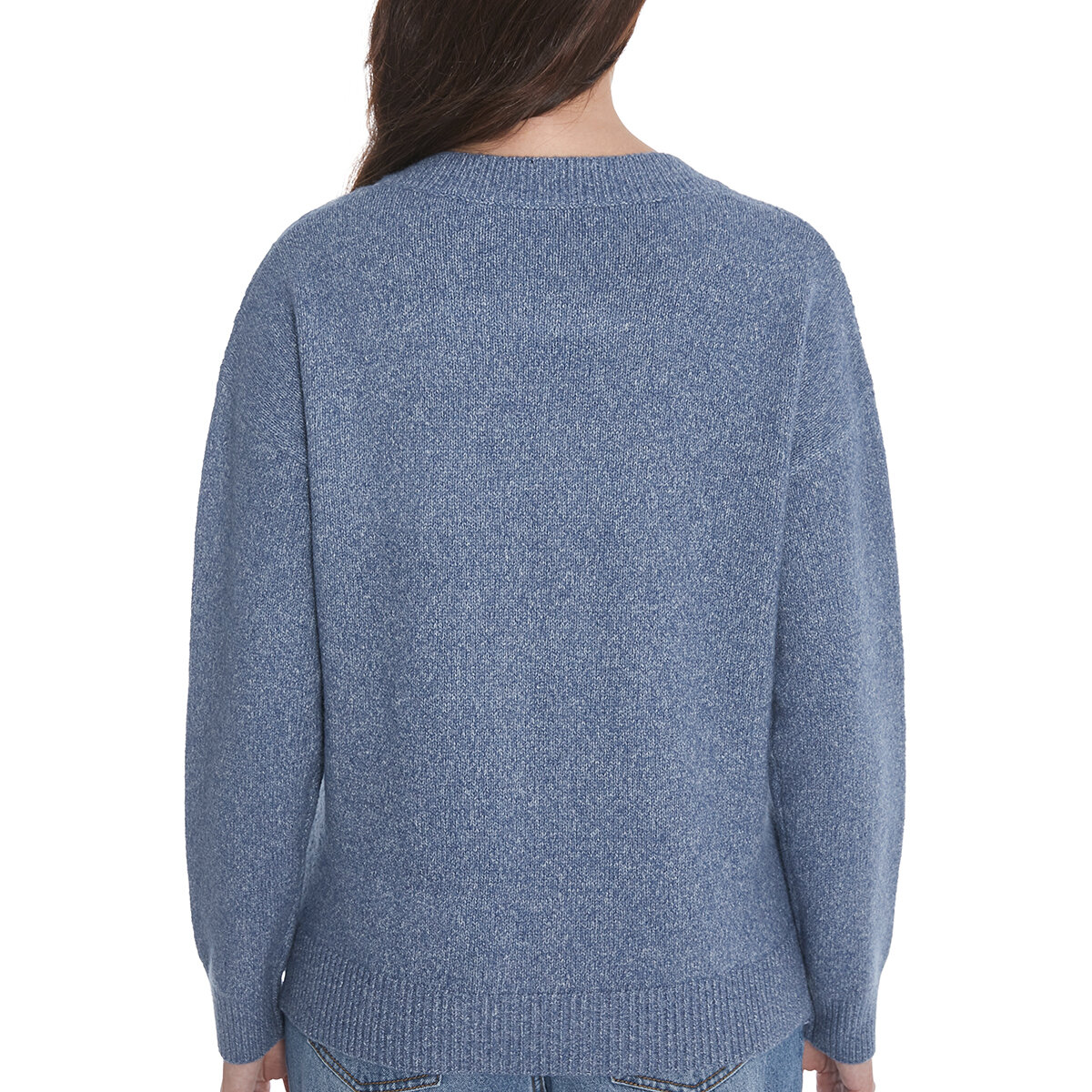 Frye Suéter para Dama Azul Extra Grande Frye Suéter para Dama Azul Extra Grande