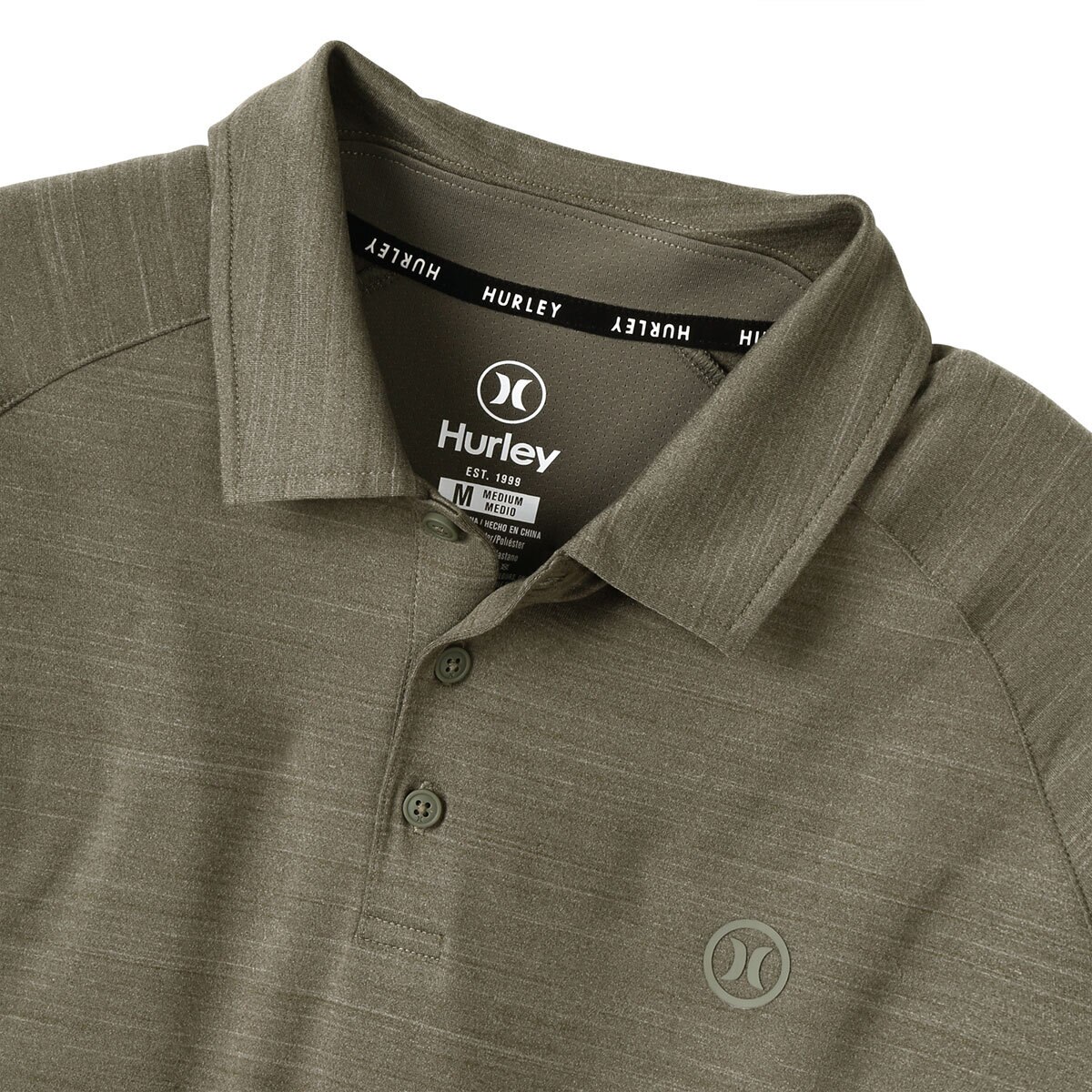 Hurley Polo para Caballero Verde Mediana