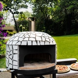Forno Napoli, Horno de Leña Modelo Barano, Color Blanco
